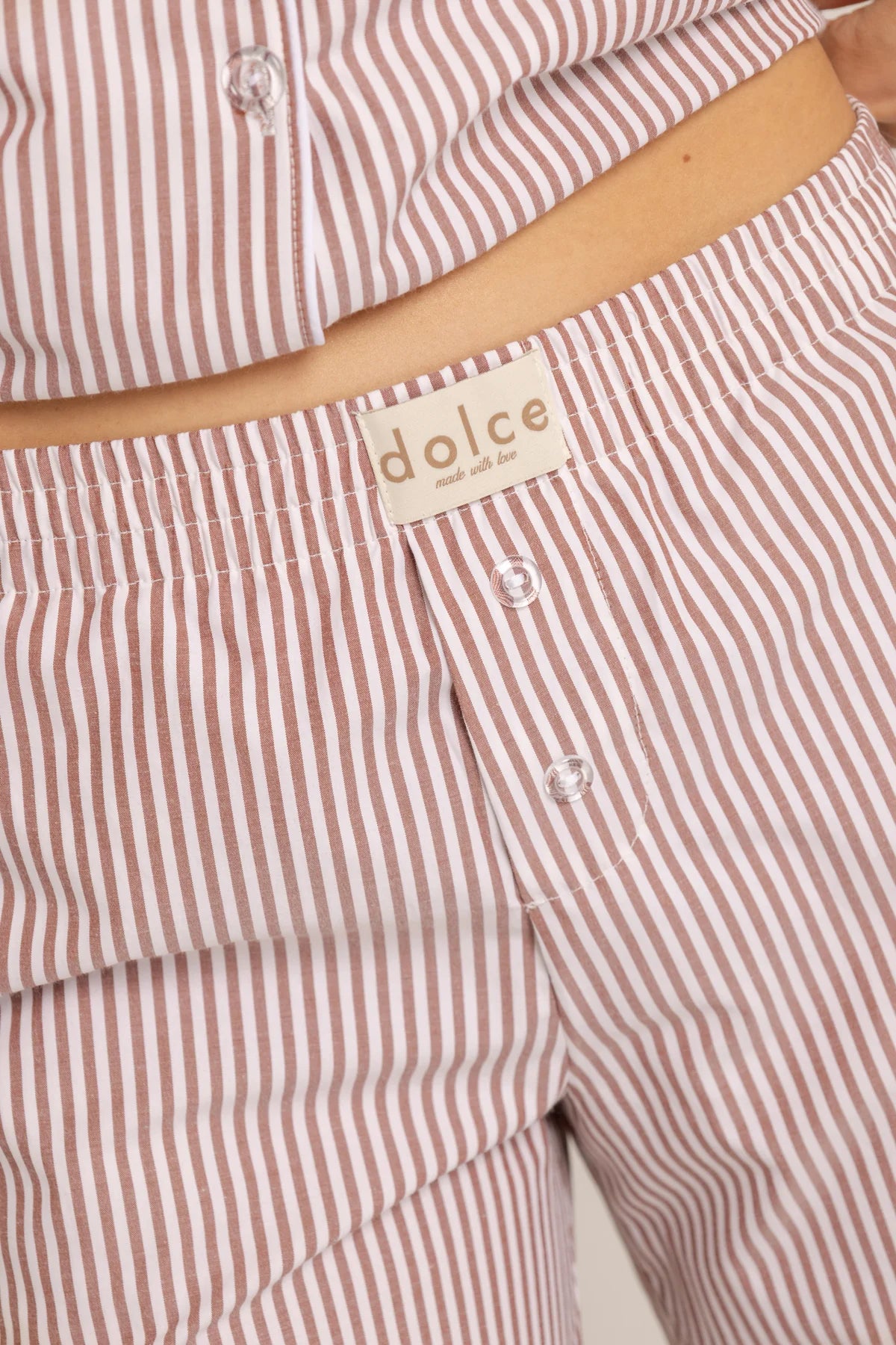 Belice Mocha Stripe