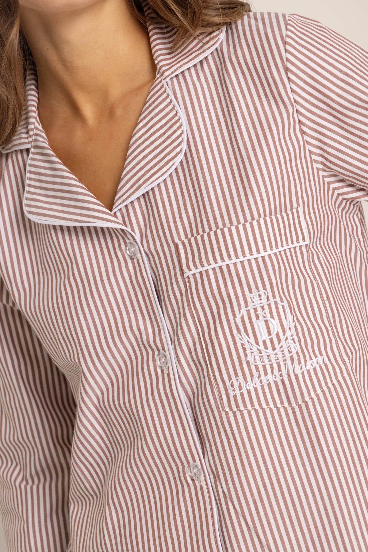 Belice Mocha Stripe